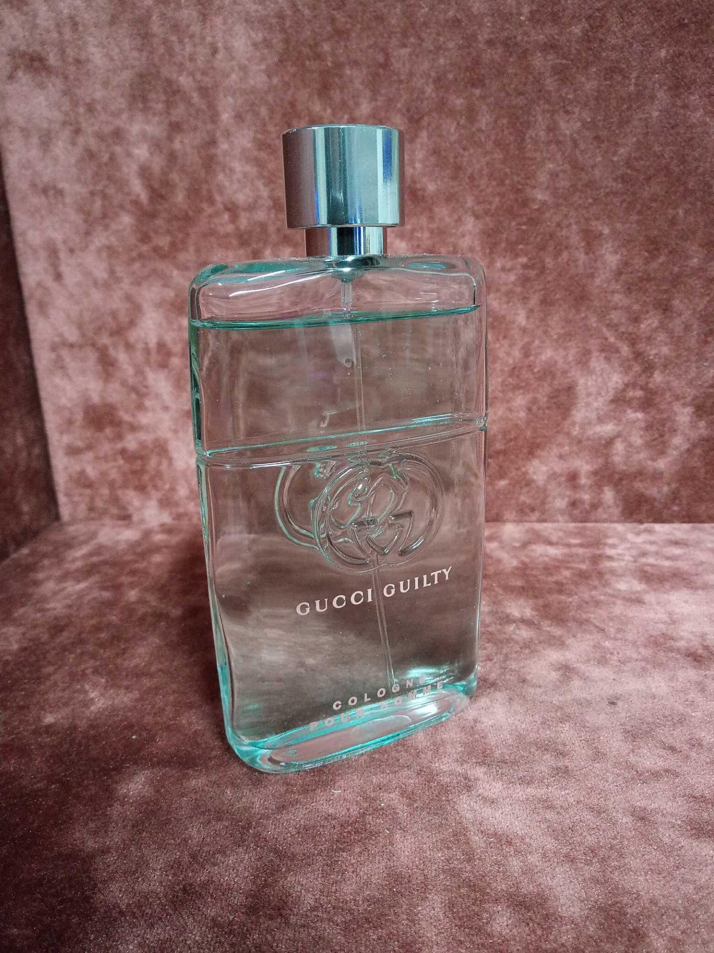 RRP £70 Unboxed 90Ml Tester Bottle Of Gucci Guilty Cologne Pour Homme Edt Spray Ex-Display
