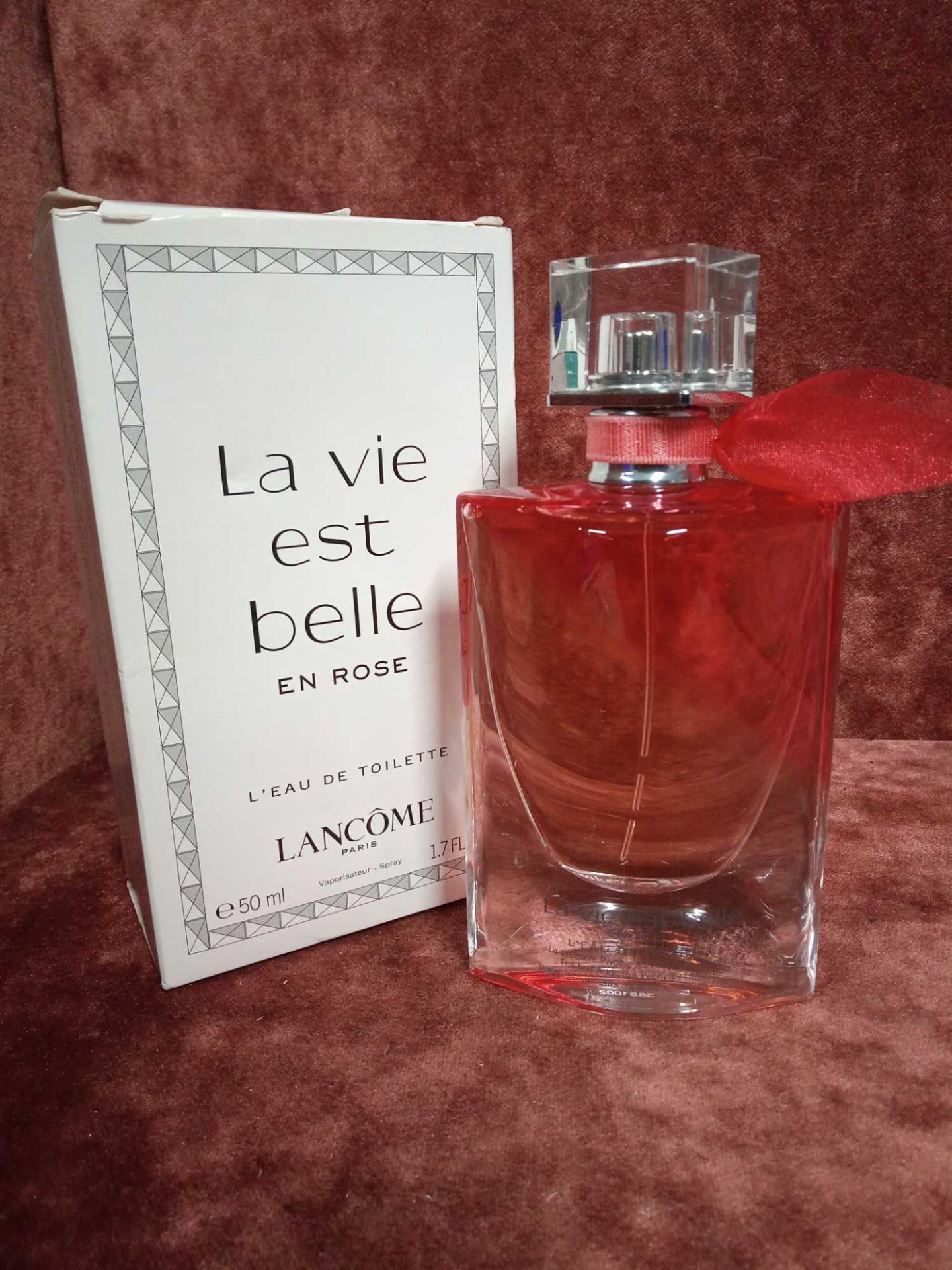 RRP £65 Boxed 50 Ml Tester Bottle Of Lancôme Paris La Vie Est Belle Leau De Toilette