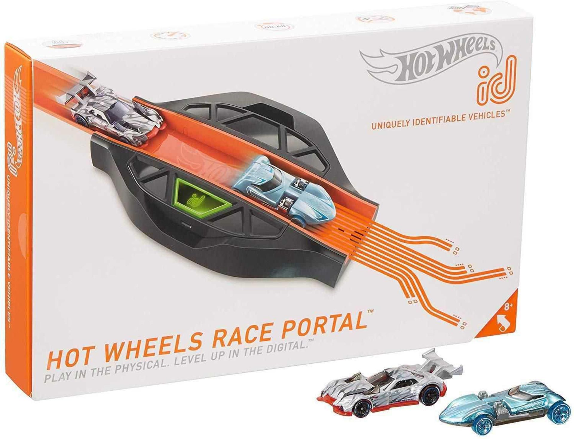 RRP £150 Lot To Contain Three Boxed Hot Wheels Id Race Portals