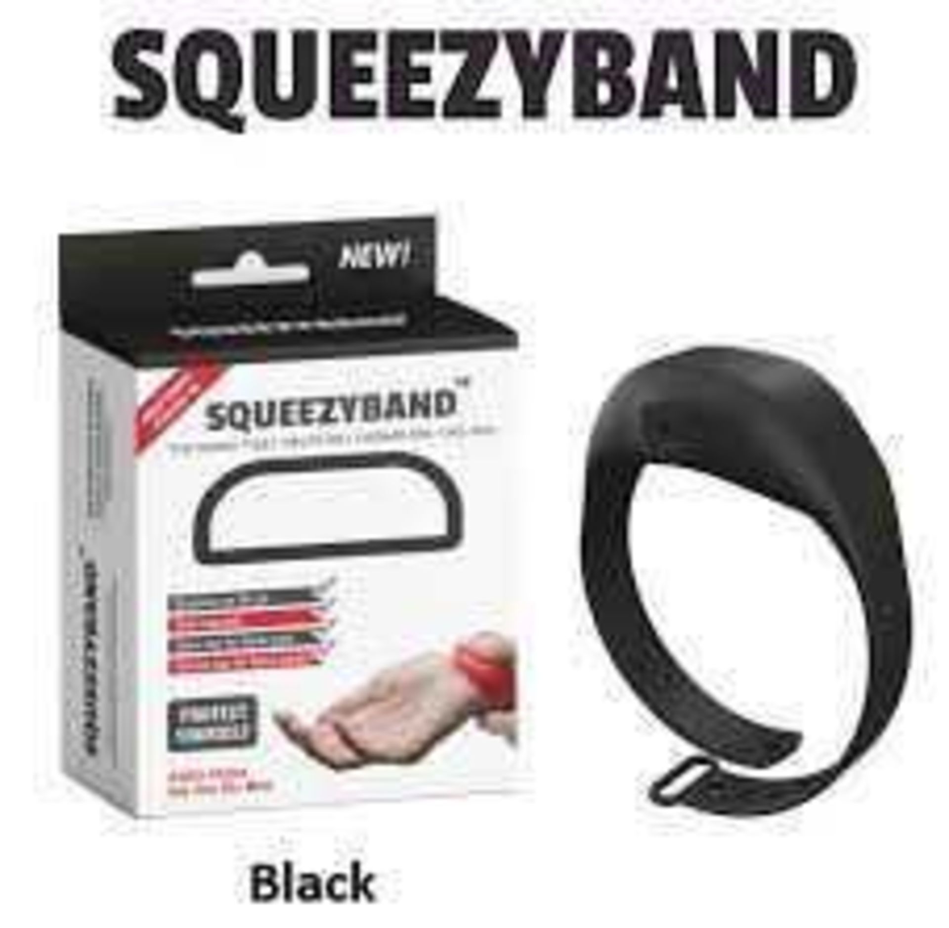 RRP £150 Lot To Contain 10 Boxed Squeezy Bands (The Bands That Helps Kills Germs On The Go)