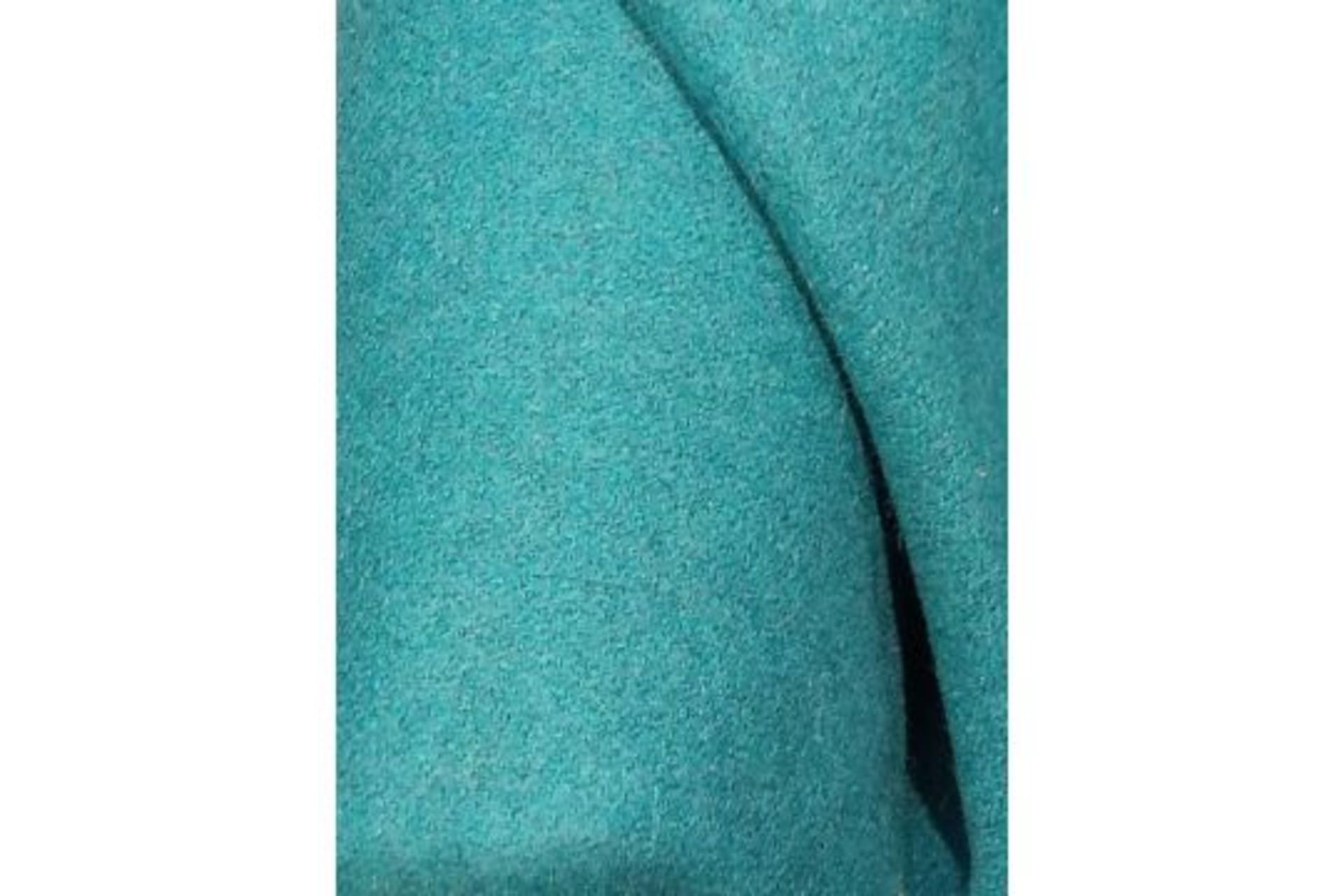 RRP £125 Swoon Unbagged Teal Roll Of Wool Fabric Material Approx 5M (591) (Appraisals Available On