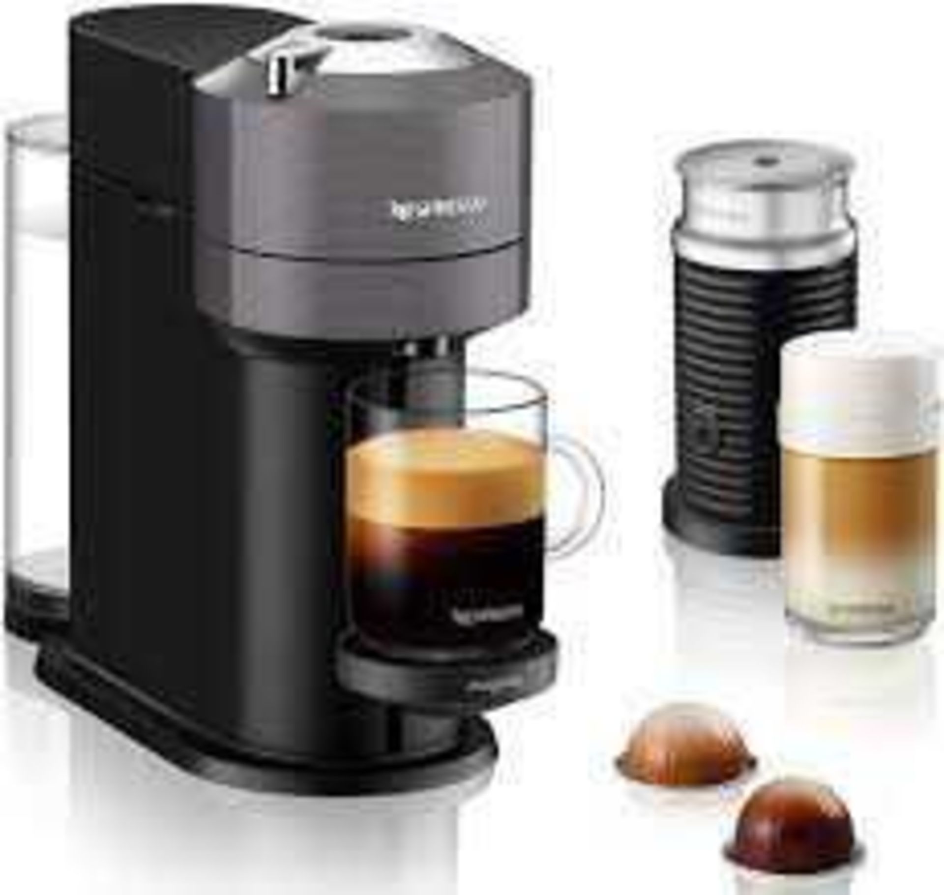 RRP £200 Boxed Nespresso Vertuo Next & Aeroccino3 Machine