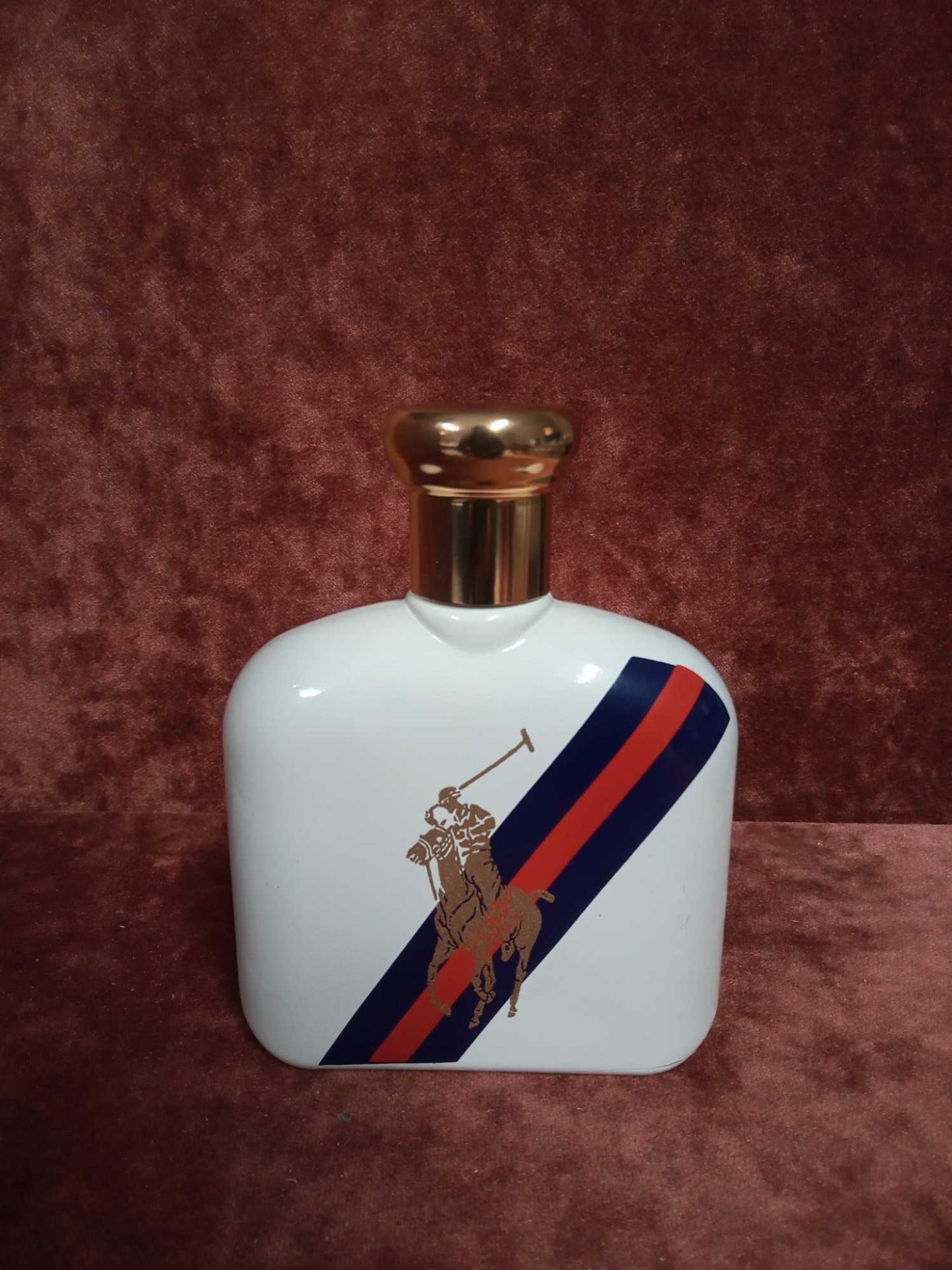 RRP £70 Unboxed 125Ml Tester Bottle Of Ralph Lauren Polo Blue Sport Edt Spray Ex-Display