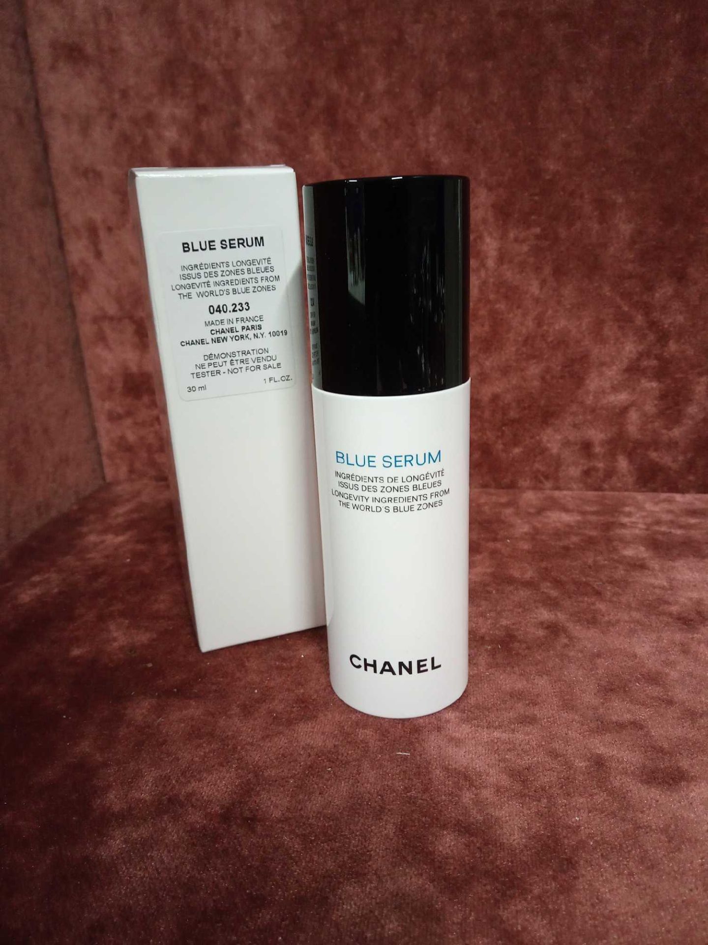 RRP £80 Boxed Brand New Unused Tester Of Chanel Paris Blue Serum 30Ml