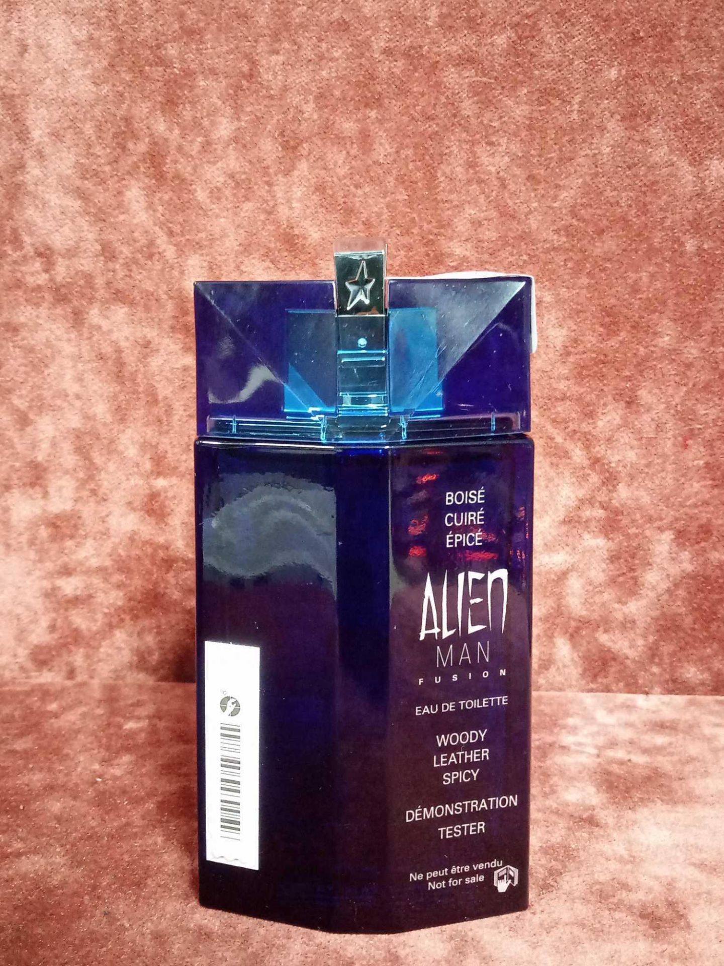 RRP £65 Unboxed 100Ml Tester Bottle Of Mugler Alien Man Fusion Edt Spray Ex-Display