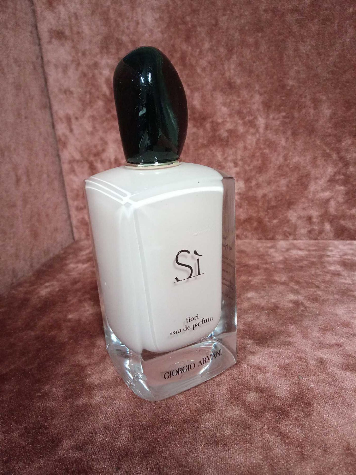 RRP £95 Unboxed 100Ml Tester Bottle Of Giorgio Armani Si Fiori Eau De Parfum Spray Ex-Display
