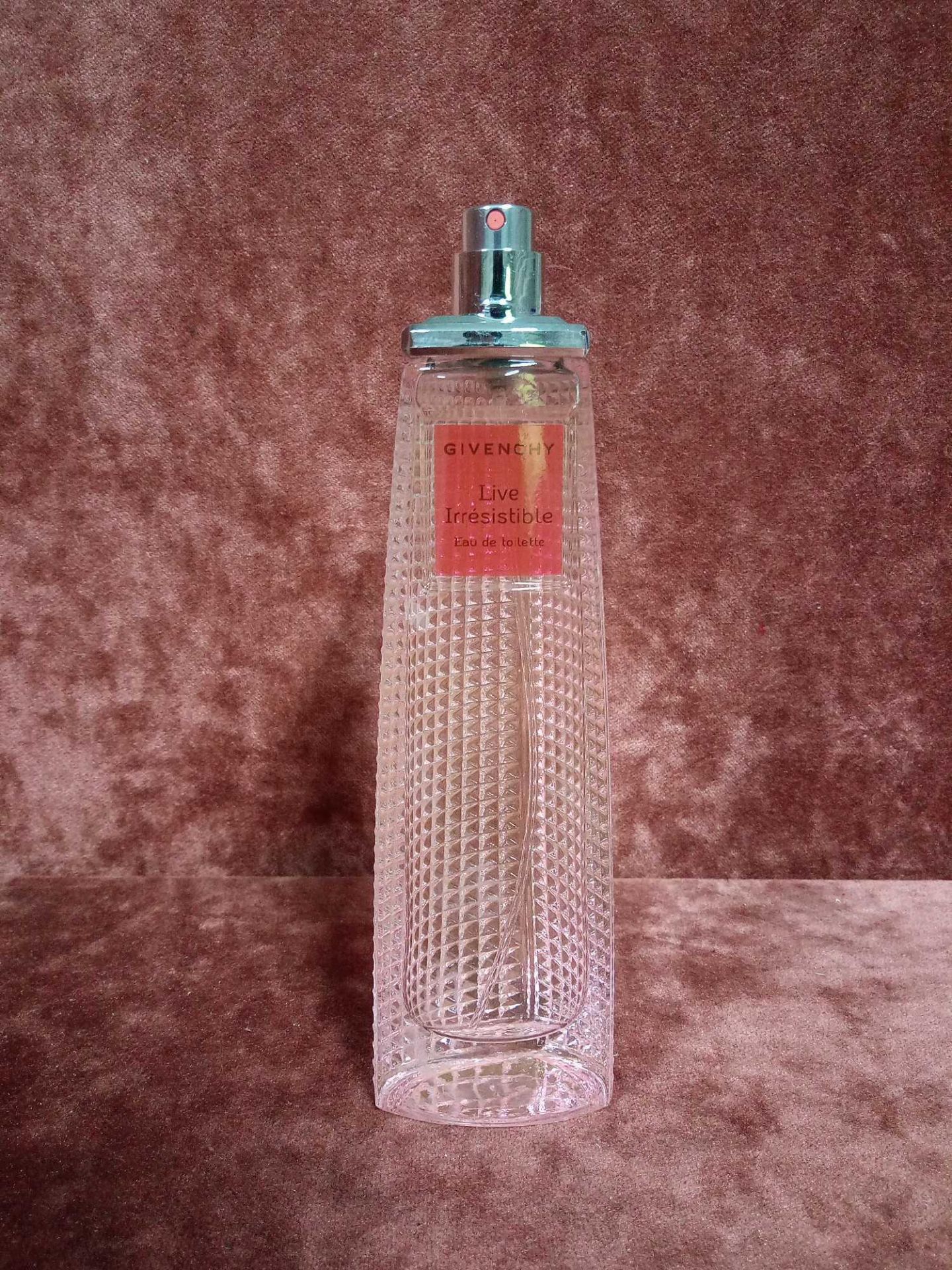 RRP £65 Boxed 75Ml Tester Bottle Of Givenchy Live Irresistible Eau De Toilette Spray Ex Display