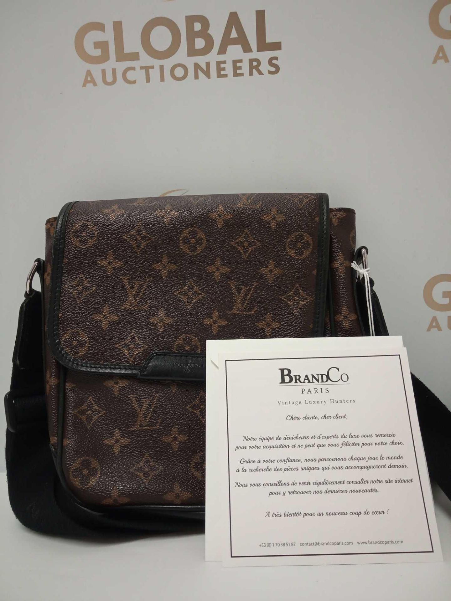 RRP £1100 Louis Vuitton Monogram Macassar Shoulder Bag Aao7623 - Image 3 of 5