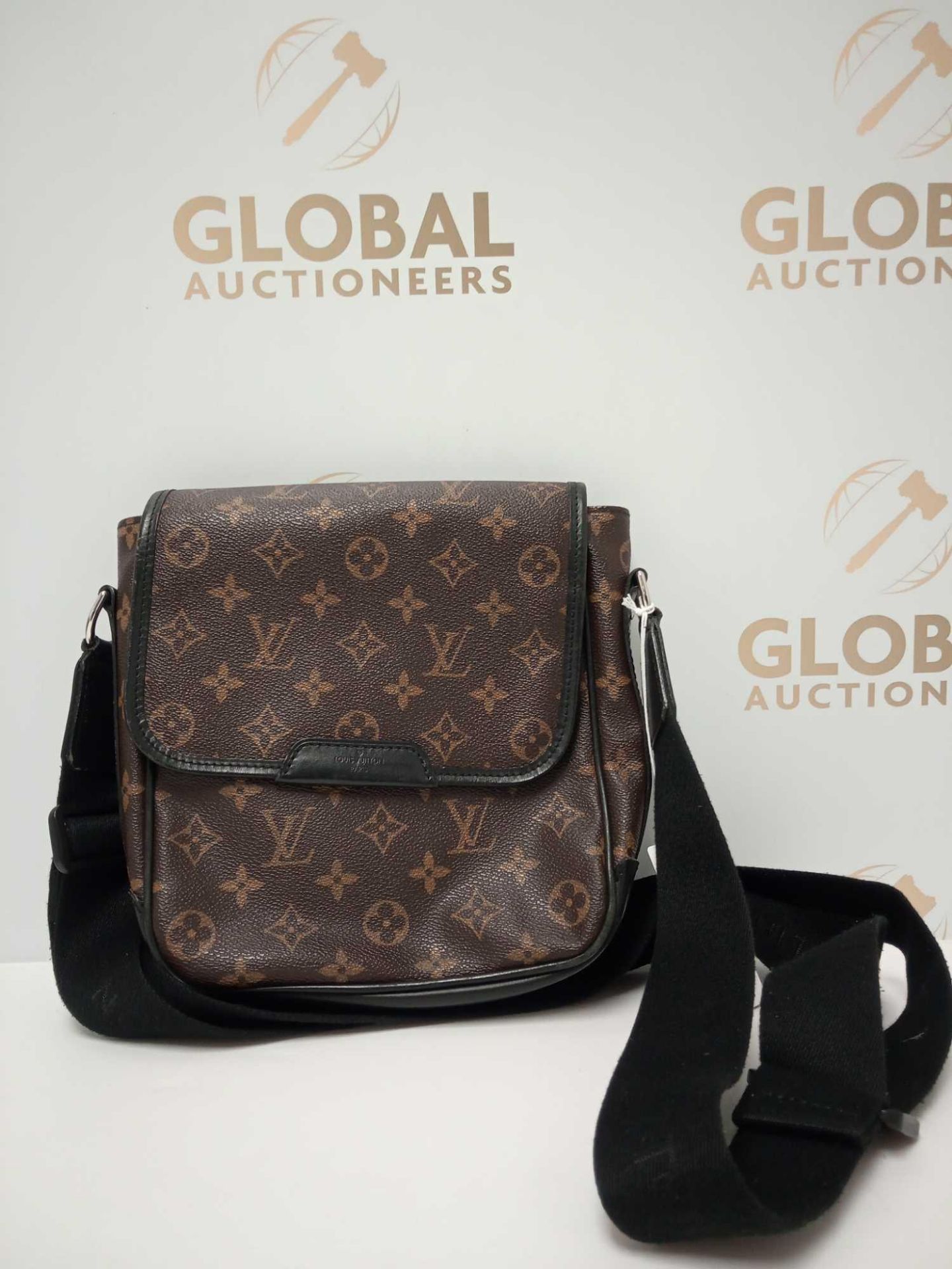 RRP £1100 Louis Vuitton Monogram Macassar Shoulder Bag Aao7623