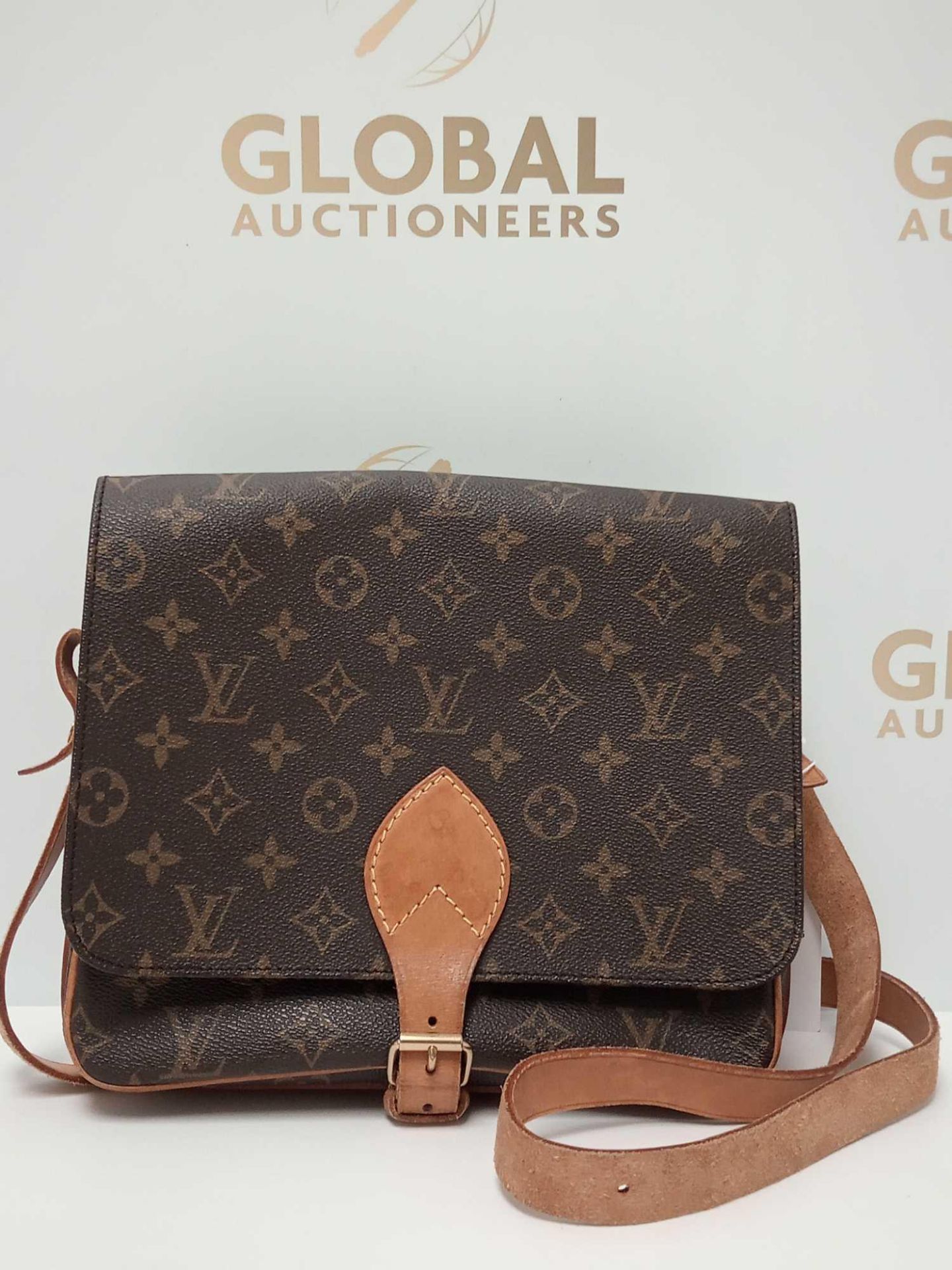 RRP £1800 Louis Vuitton Cartouchiere Monogram Canvas Shoulder Bag - Image 2 of 5