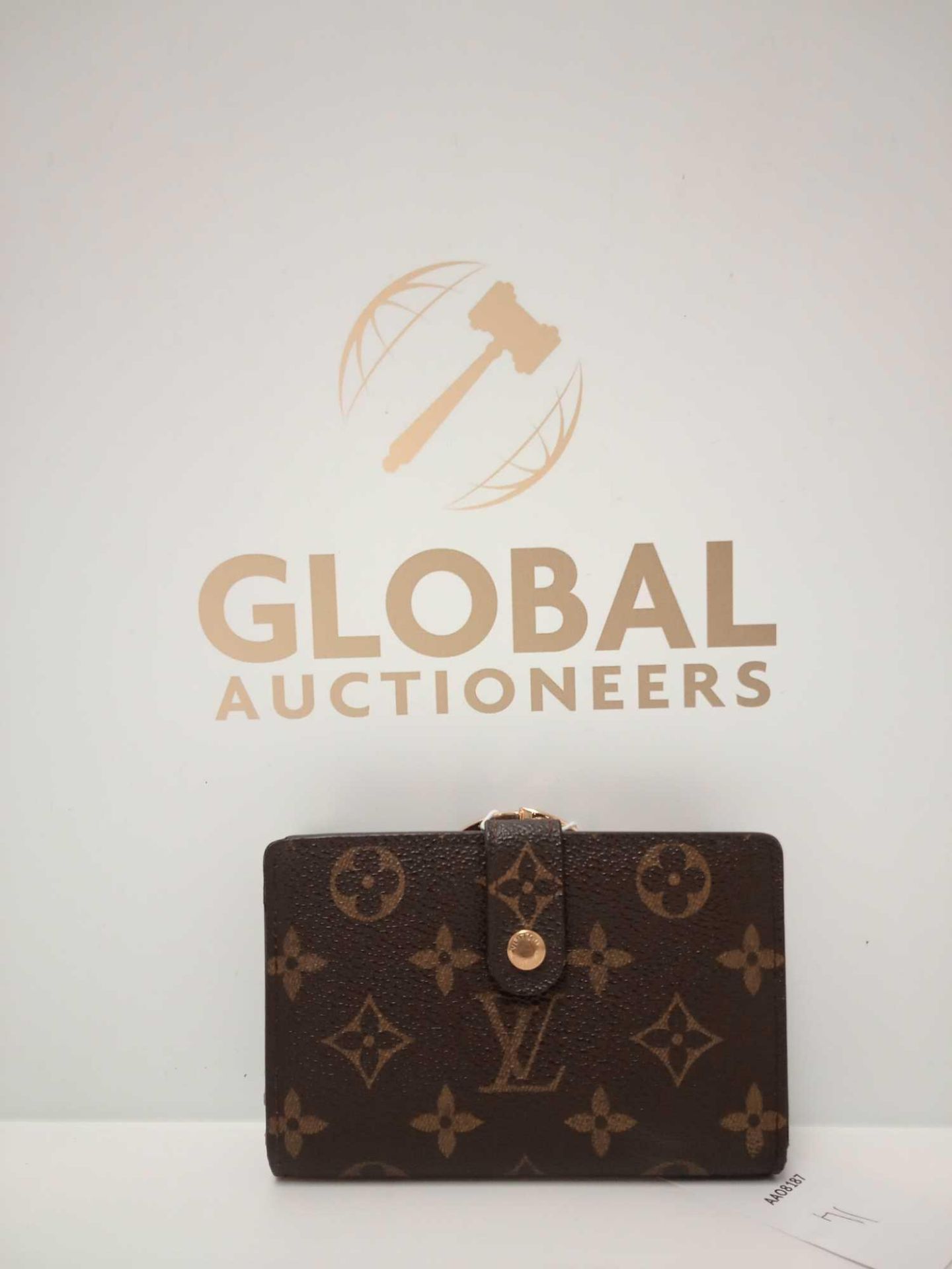 RRP £500 Louis Vuitton Monogram Canvas French Purse Aao8187 , Grade A