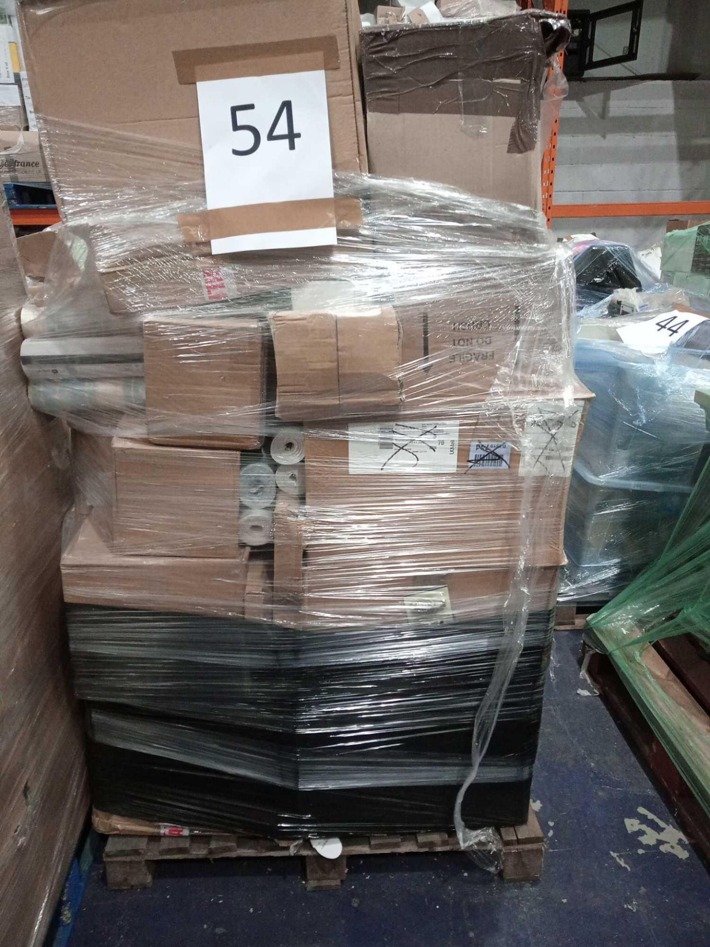 RRP £500 - Pallet To Contain Assorted Single Rolls Of Wallpaper, Light Shades In Various Styles, Des