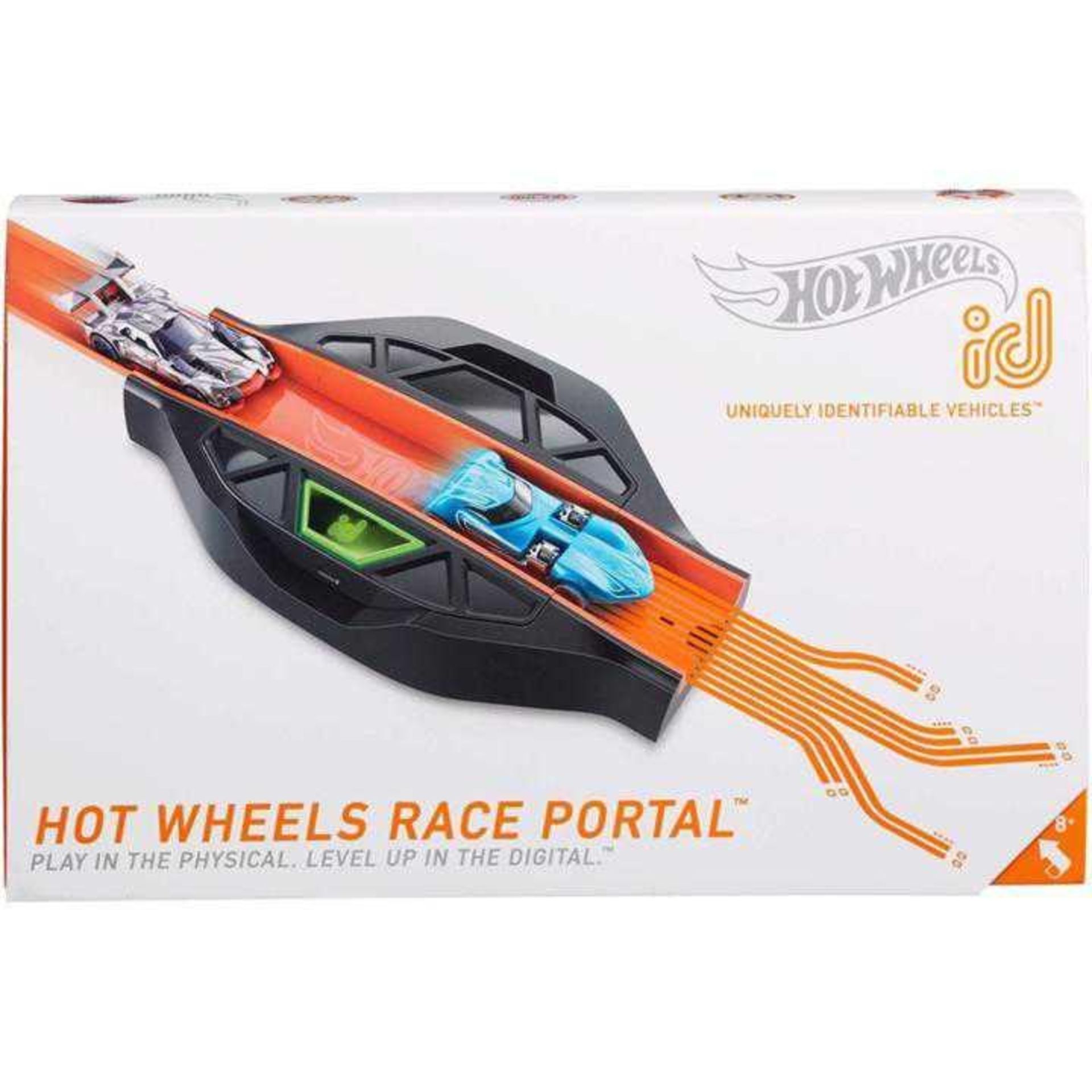 RRP £150 Lot To Contain 3 Boxed Hot Wheels Id Race Portals