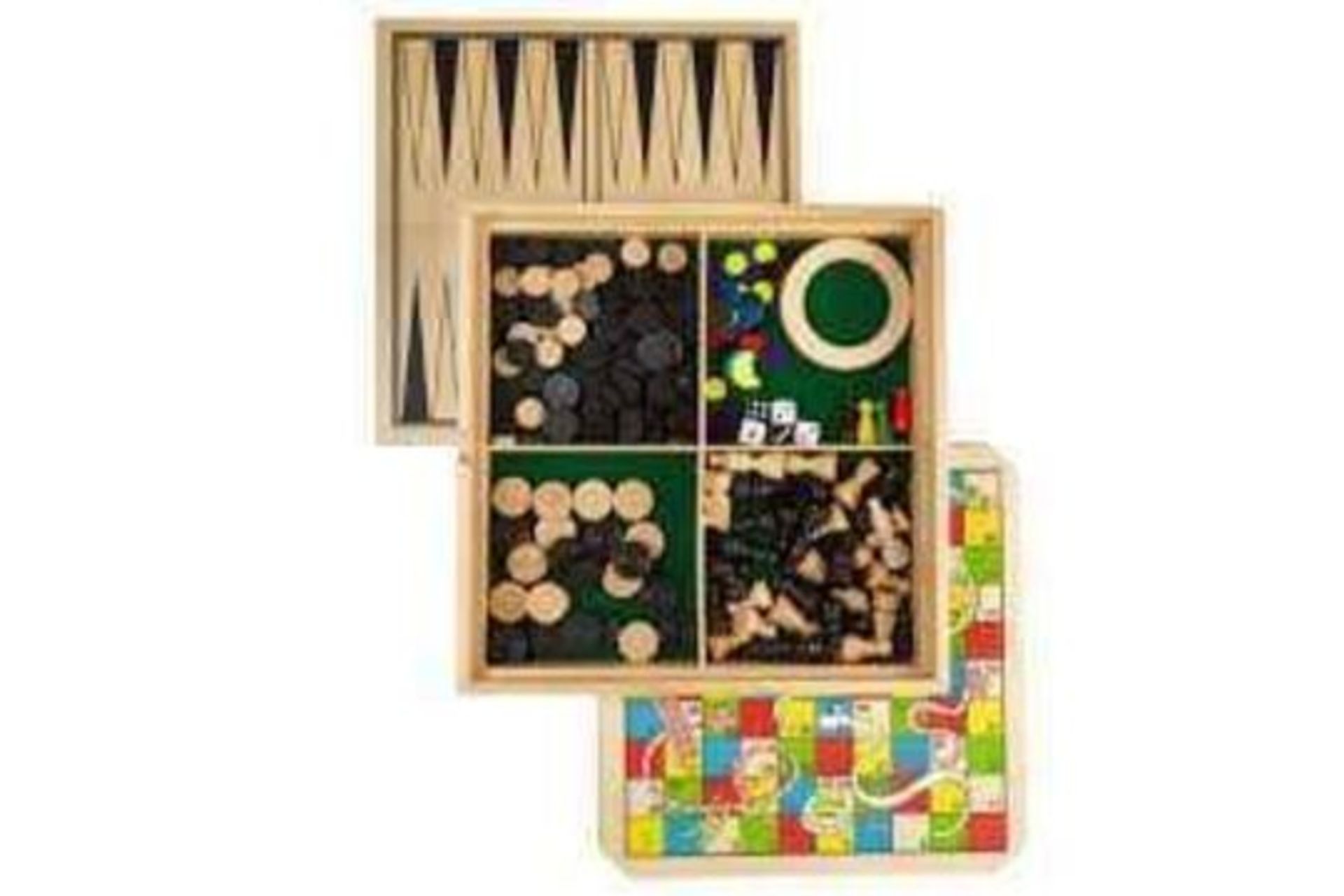 Combined £185 Lot To Contain 5 Boxed John Lewis Toys And Play Sets. This Includes Wooden Ride-On