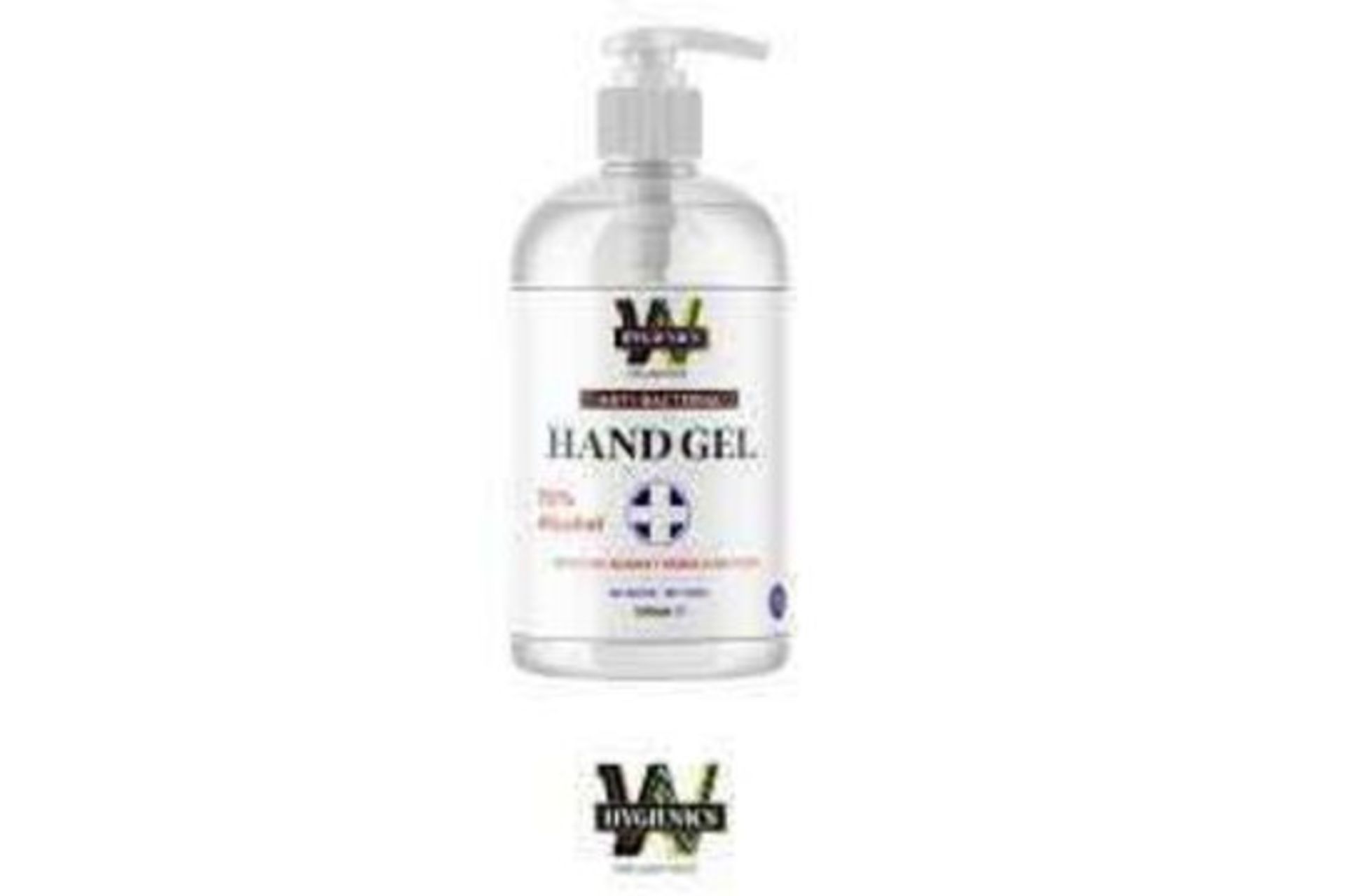 RRP £350 Box To Contain 35 Wellington Anti Bacterial Hand Gel 500Ml Bottles (Appraisals Available On