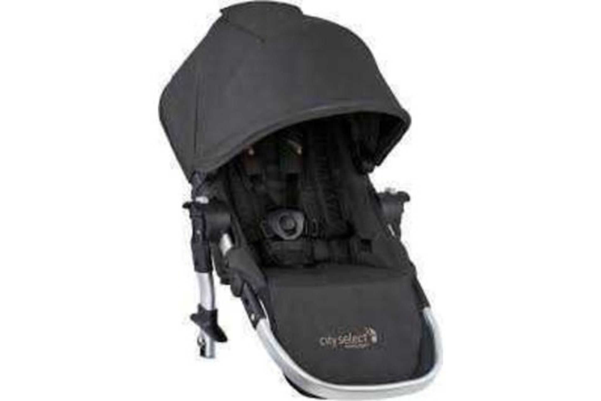 RRP £190 Lot To Contain Boxed John Lewis City Select Baby Jogger Second Seat Kit In Black Frame (