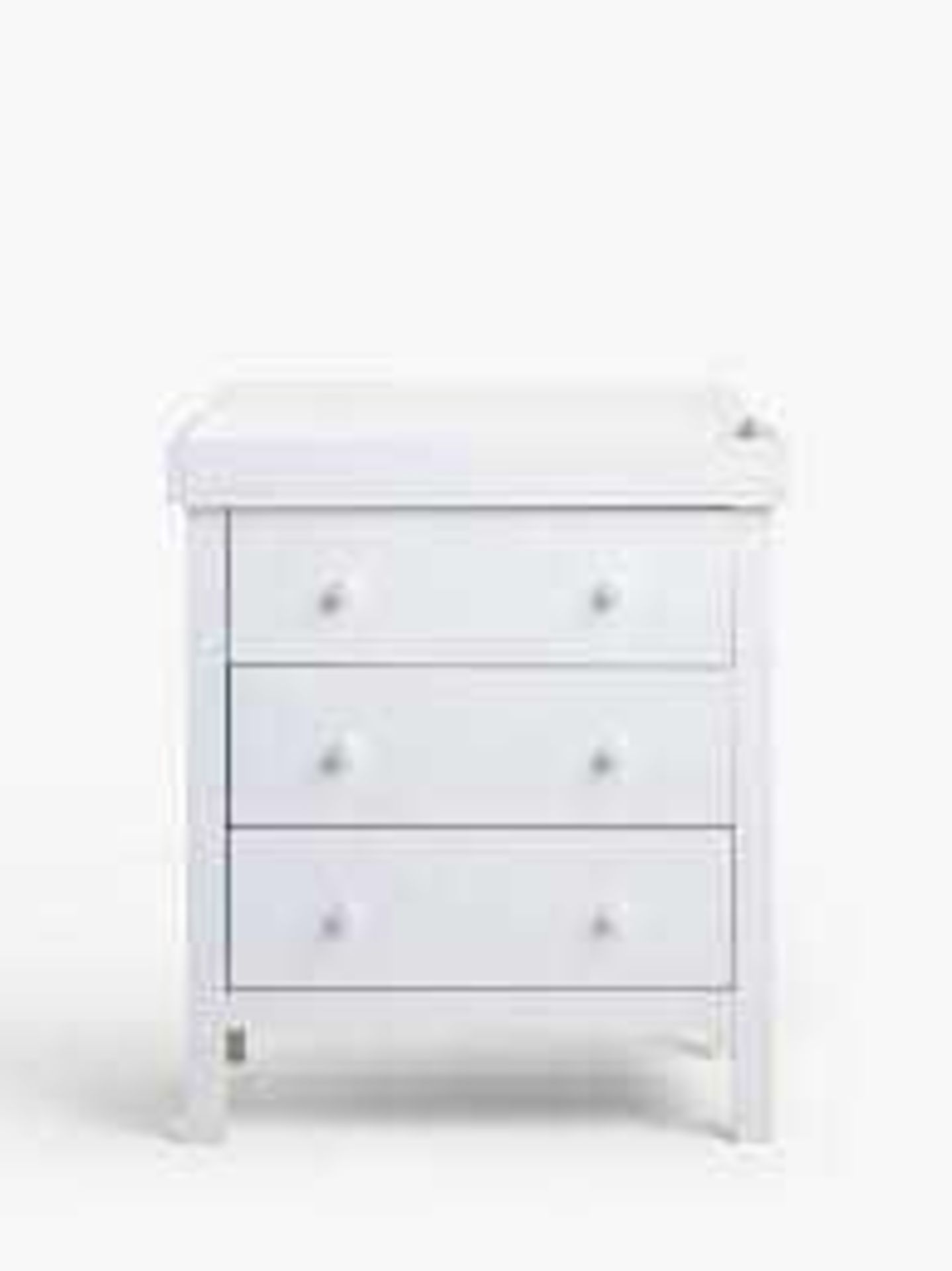 RRP £210 Boxed John Lewis Alex Dresser In White.