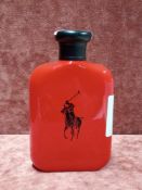 RRP £75 Unboxed 125Ml Tester Bottle Of Ralph Lauren Polo Red Edt Spray Ex Display