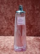 RRP £70 Unboxed 75Ml Tester Bottle Of Givenchy Live Irresistible Blossom Crush Edt Spray Ex-Display