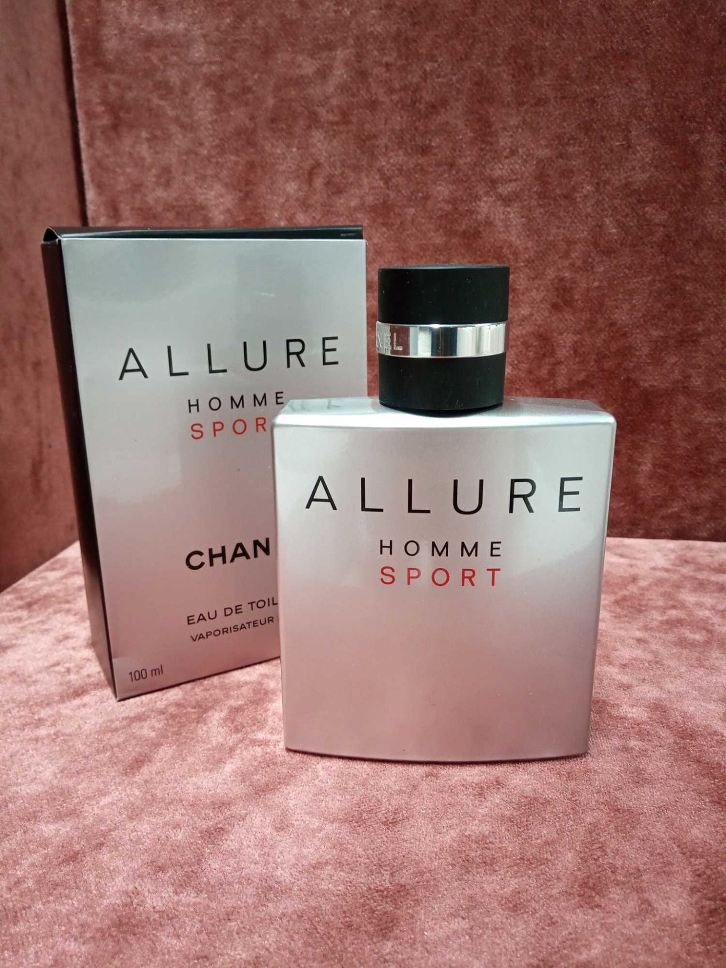 RRP £90 Boxed 100Ml Bottle Of Chanel Paris Allure Homme Sport Eau De Toilette Spray (Retail Box)