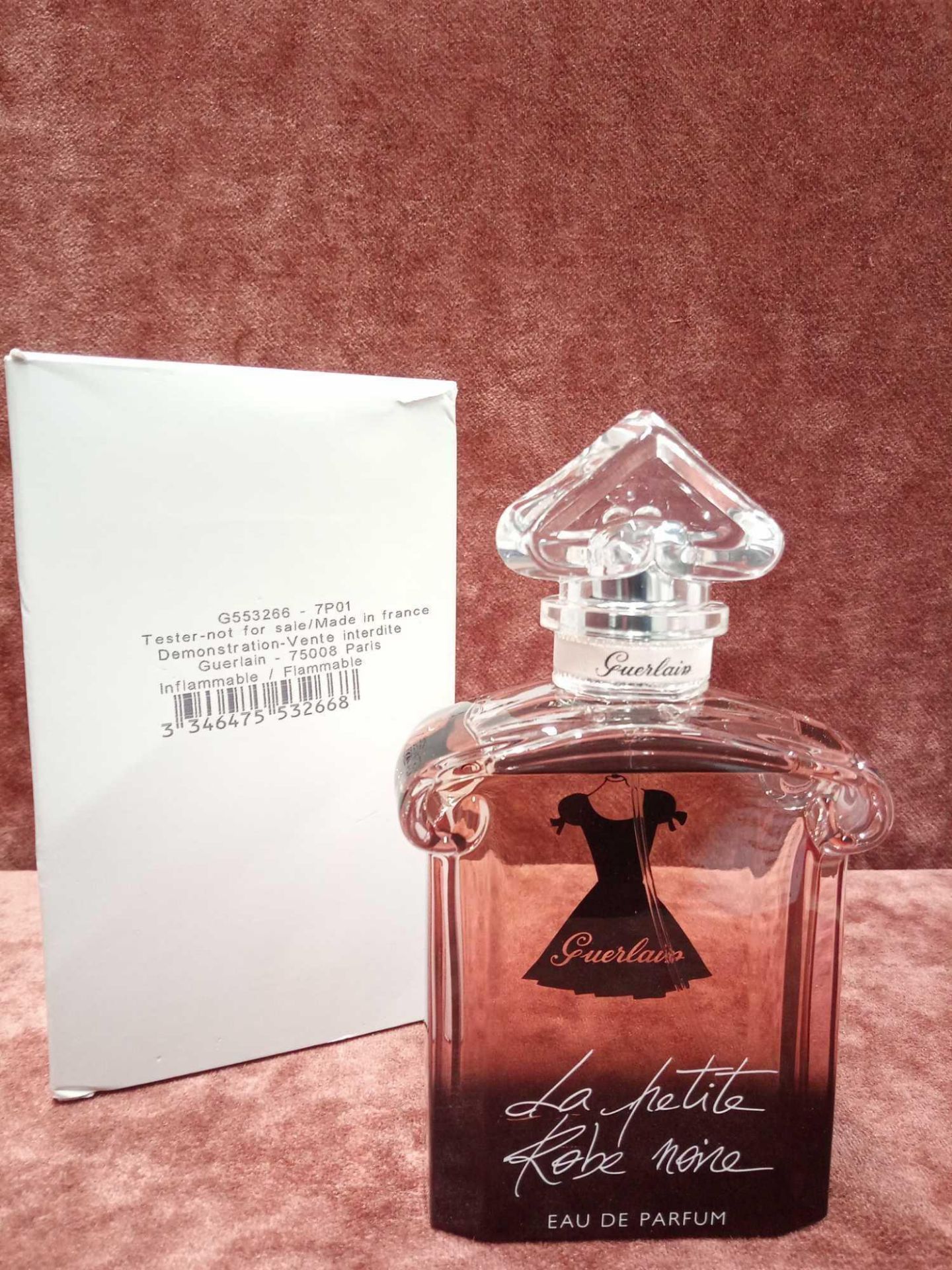 RRP £100 Boxed 100Ml Tester Bottle Of Guerlain Paris La Petite Robe Noire Eau De Parfum Spray