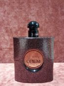 RRP £80 Unboxed 90Ml Tester Bottle Of Yves Saint Laurent Black Opium Eau De Toilette Spray Ex-Displa