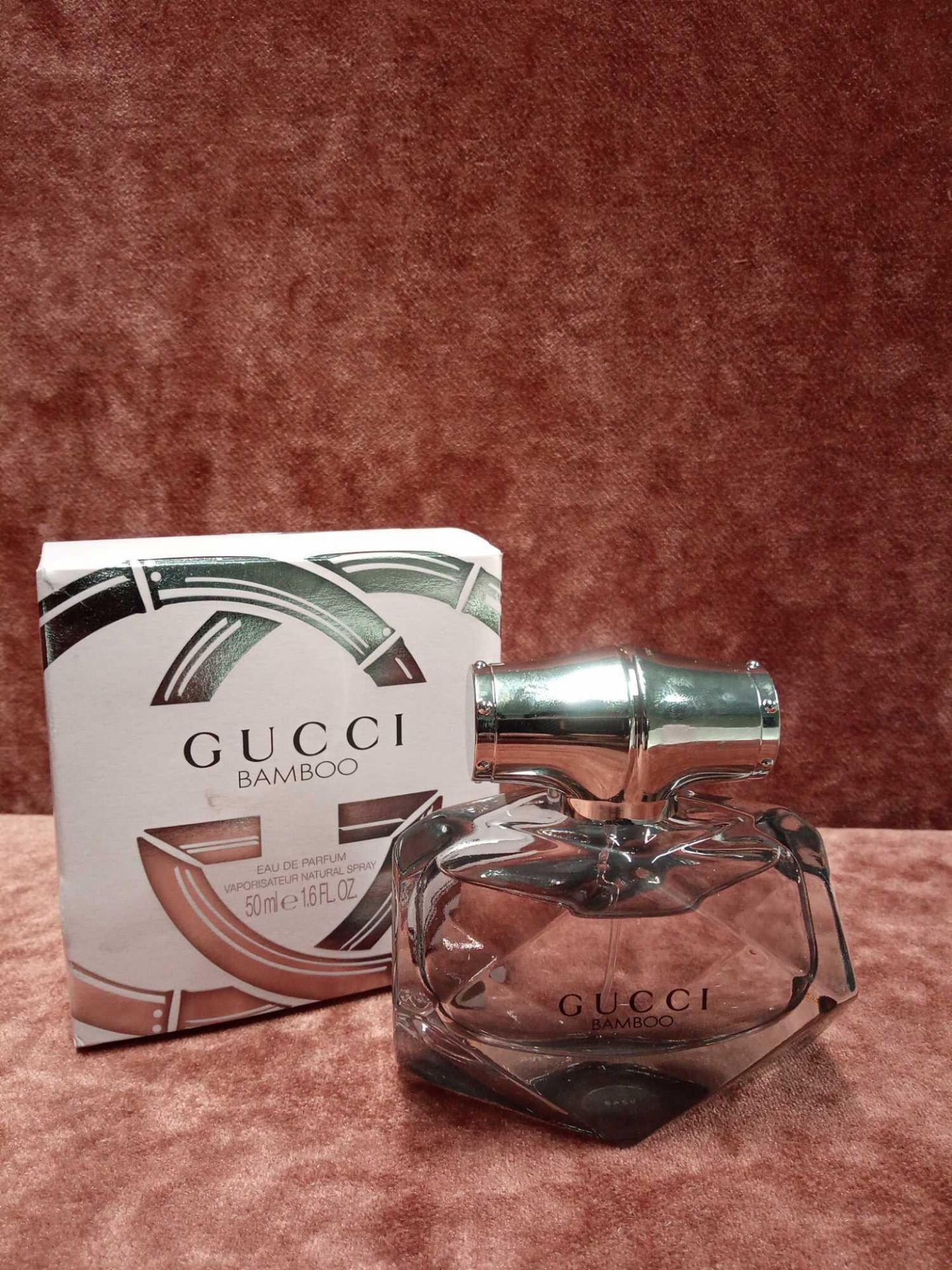 RRP £65 Boxed 50Ml Bottle Of Gucci Bamboo Eau De Parfum Spray (Retail Box)