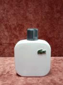 RRP £55 Unboxed 100Ml Tester Bottle Of Lacoste L.12.12 Blanc Eau De Toilette Spray Ex-Display