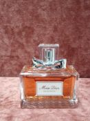 RRP £110 Unboxed 100Ml Tester Bottle Of Christian Dior Miss Dior Eau De Parfum Spray Ex-Display
