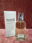 RRP £70 Boxed 100Ml Tester Bottle Of Mugler Come Together Cologne Edt Spray
