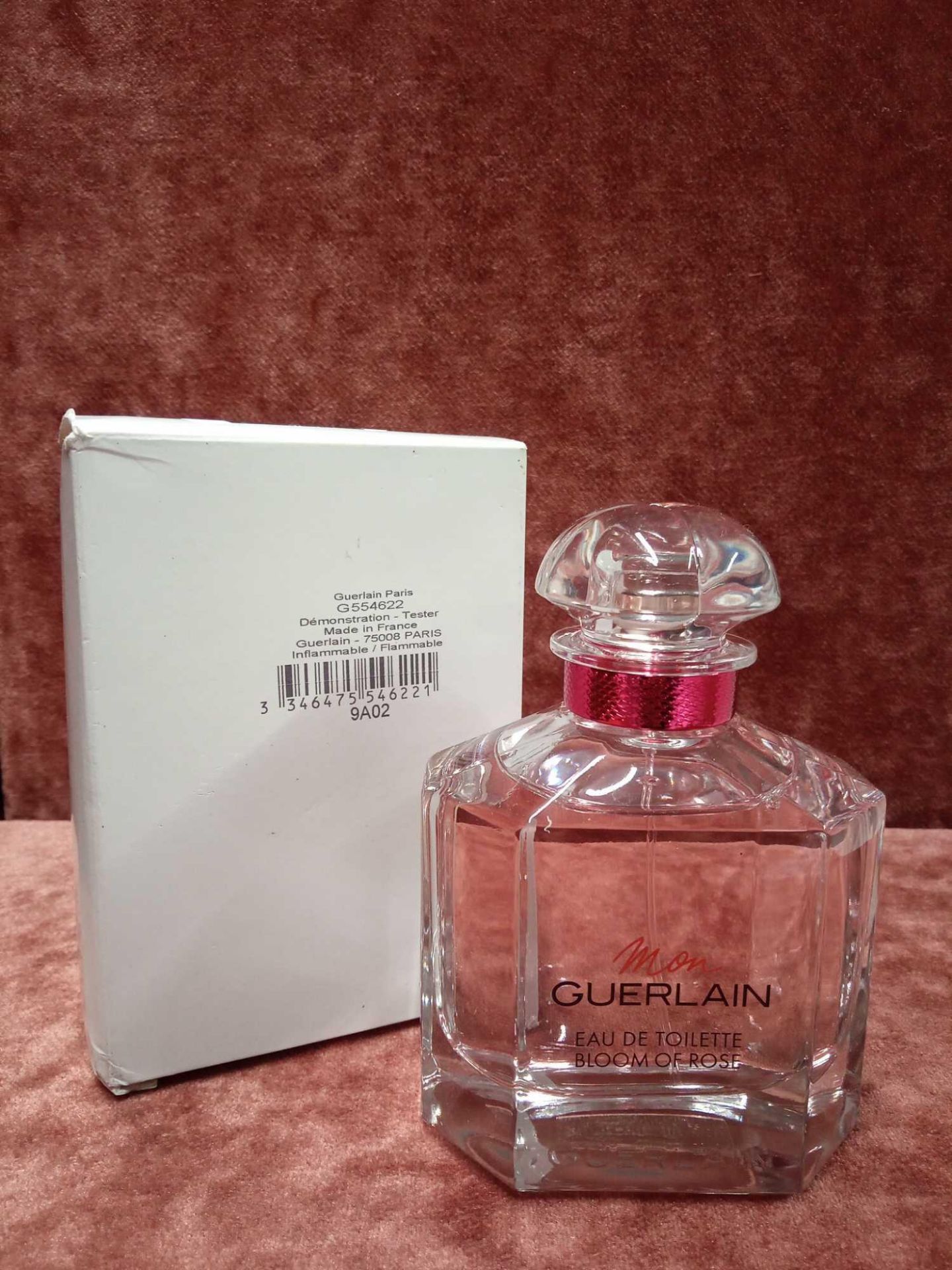 RRP £75 Boxed 100Ml Tester Bottle Of Guerlain Paris Mon Guerlain Bloom Of Rose Eau De Toilette Spray