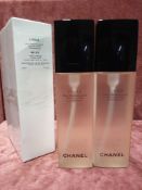 RRP £75 Lots To Contain Two Brand New Boxed Unused 150Ml Testers Of Chanel Paris L'Huile Anti-Pollut