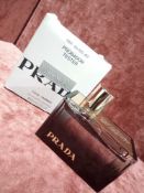 RRP £80 Boxed 80Ml Tester Bottle Of Prada L'Eau Ambre√© Eau De Parfum Spray