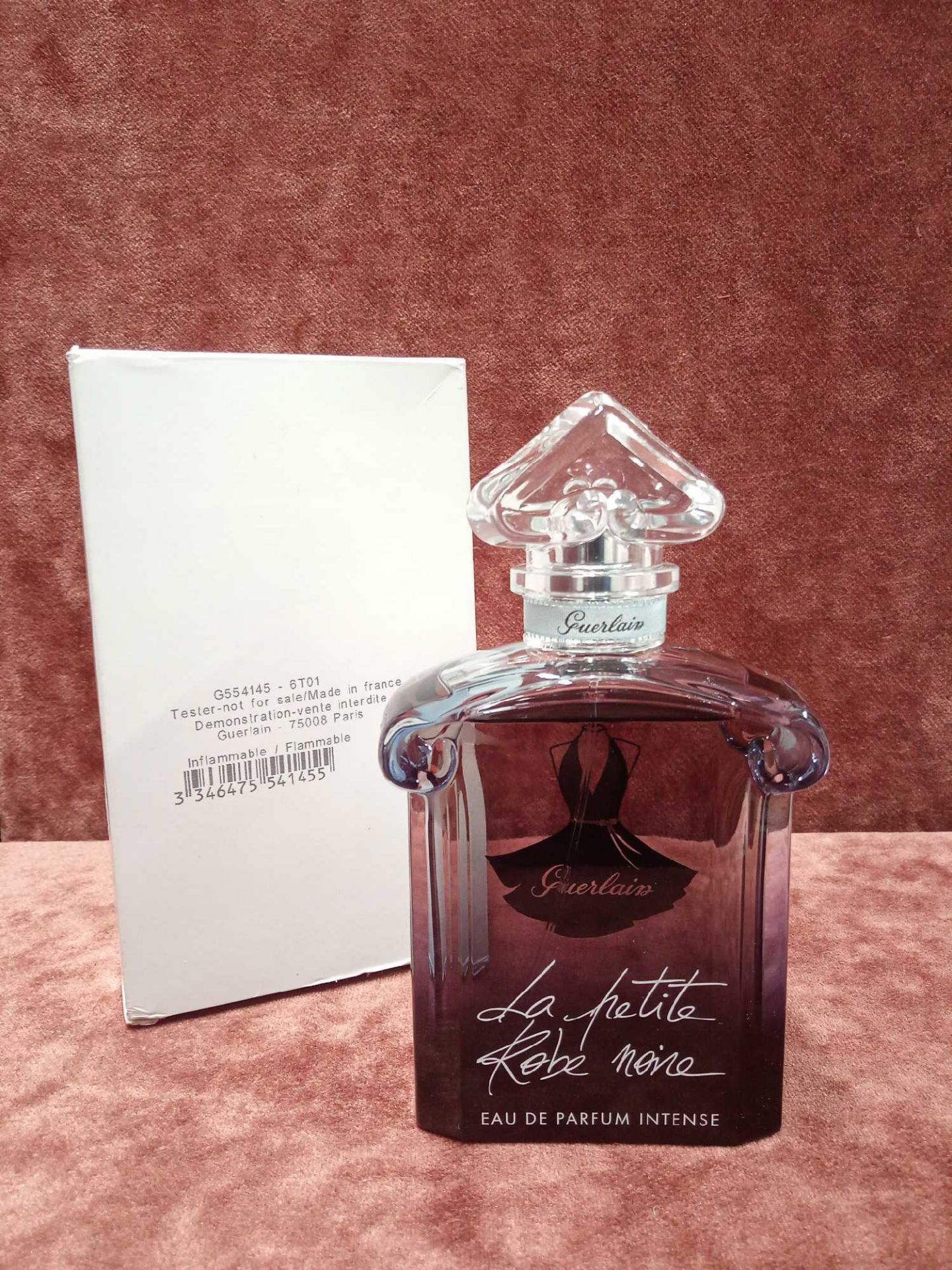 RRP £110 Boxed 100Ml Tester Bottle Of Guerlain Paris La Petite Robe Noire Eau De Parfum Intense Spra