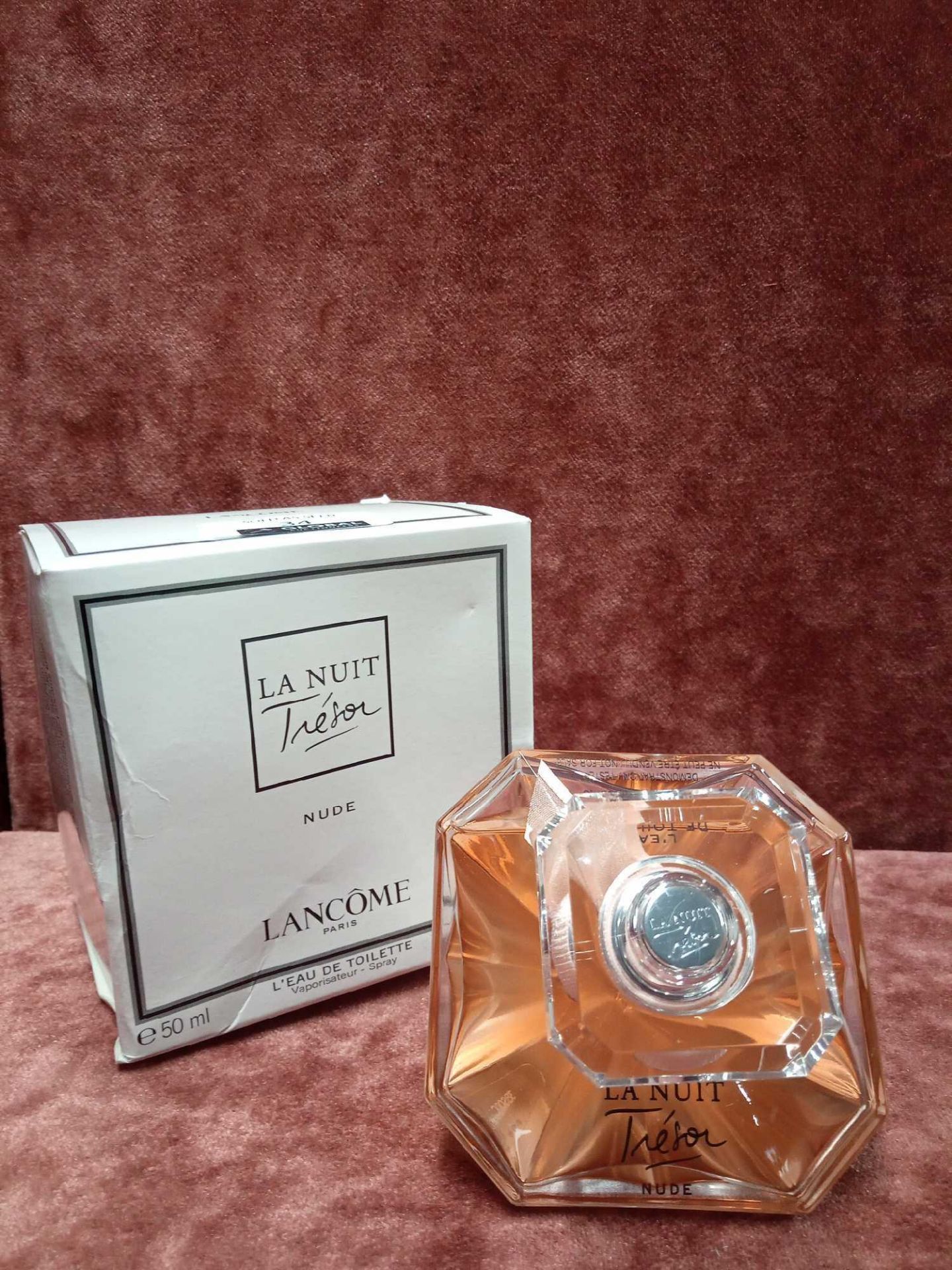RRP £60 Boxed 50Ml Tester Bottle Of Lancôme Paris La Nuit Tresor Nude Eau De Toilette Spray