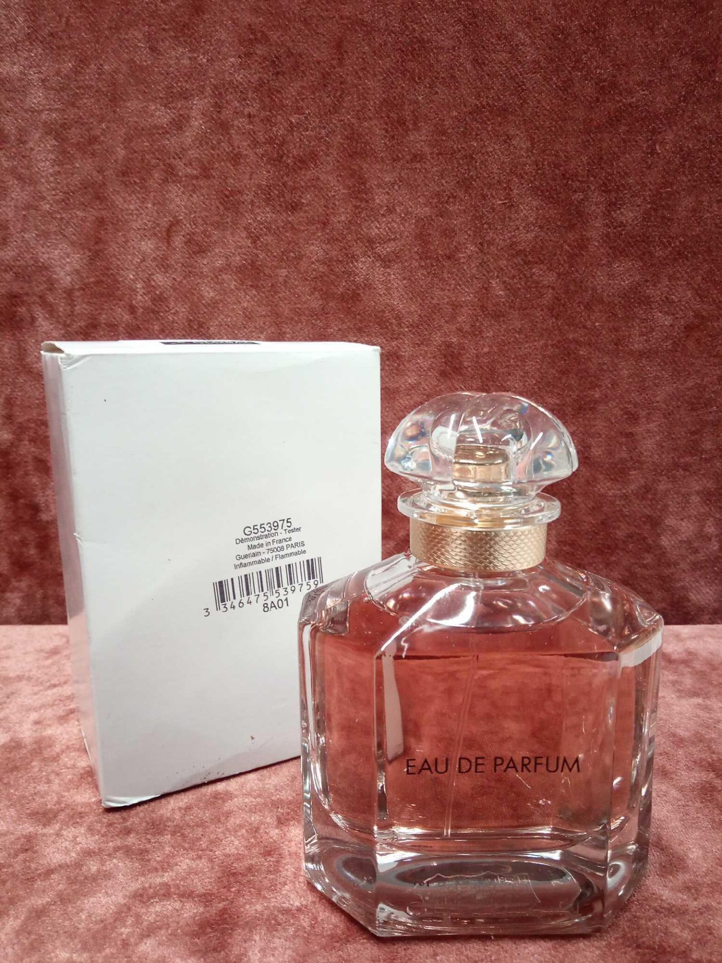 RRP £90 Boxed 100Ml Tester Bottle Of Guerlain Paris Mon Guerlain Eau De Parfum Spray