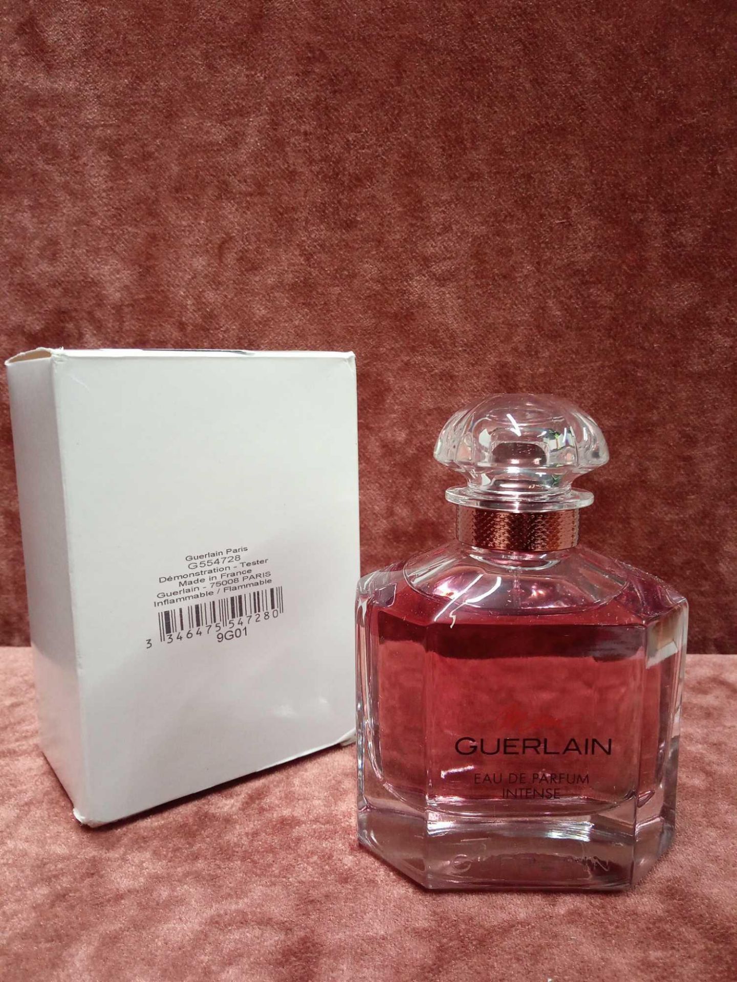 RRP £100 Boxed 100Ml Tester Bottle Of Guerlain Paris Mon Guerlain Eau De Parfum Intense Spray