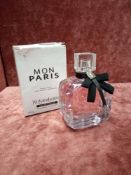 RRP £90 Boxed 90Ml Tester Bottle Of Yves Saint Laurent Mon Paris Eau De Parfum Spray