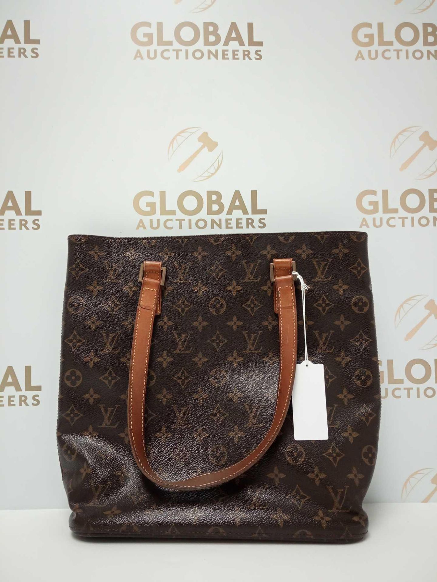 RRP £1100 Louis Vuitton Vavin Monogram Canvas Vachetta Shoulder Bag Aao3012 , Grade B (Appraisals