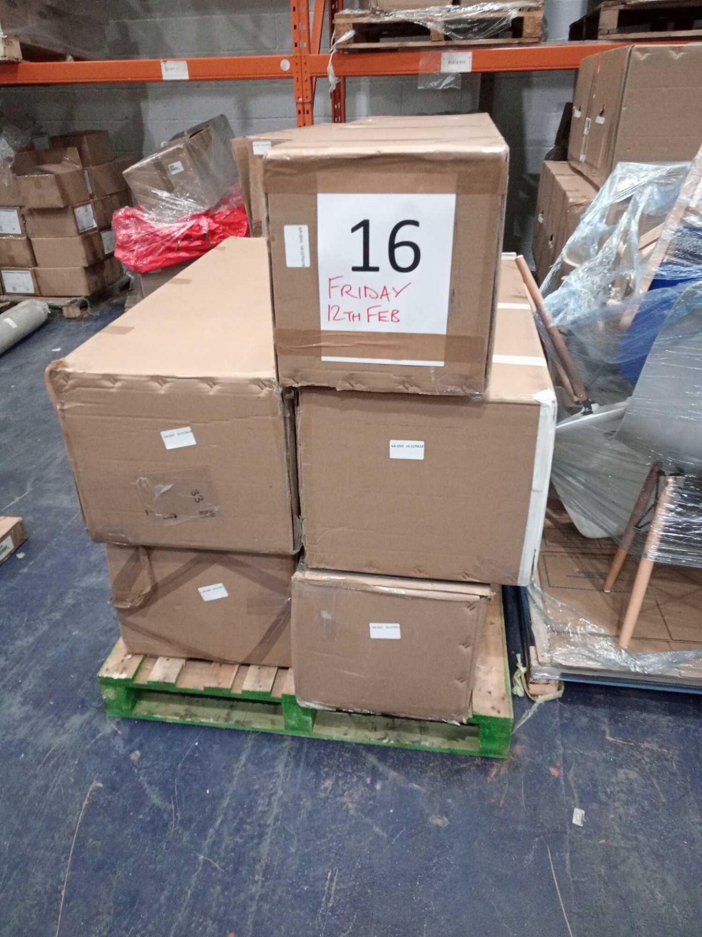 RRP £1000 - Pallet To Contain 5 Christmas Trees In An Assortment Of Sizes And Styles (Appraisals