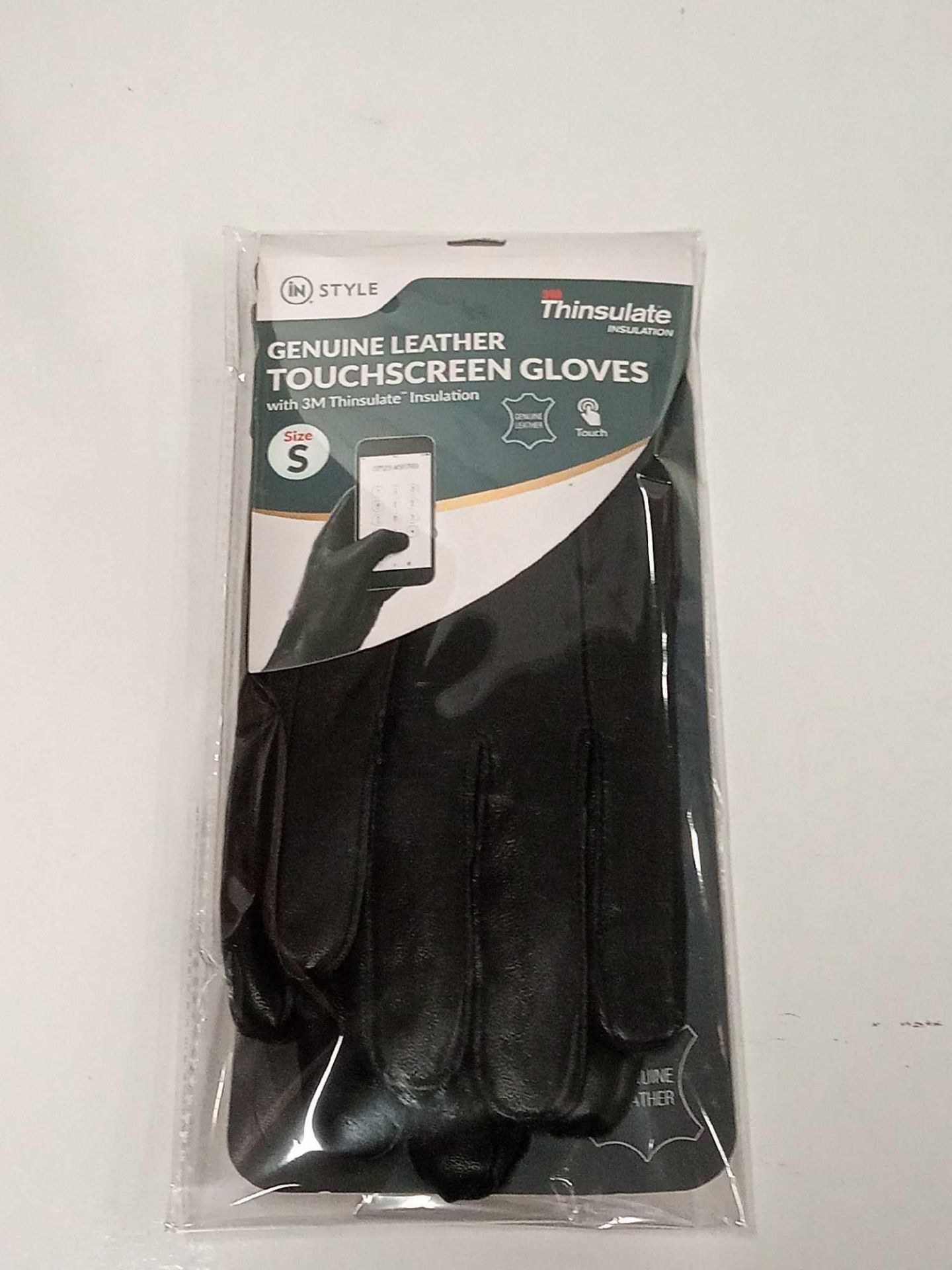RRP £100 Lot To Contain 10 Brand New Thinsulate Insulation Genuine Leather Touch Screen Gloves (