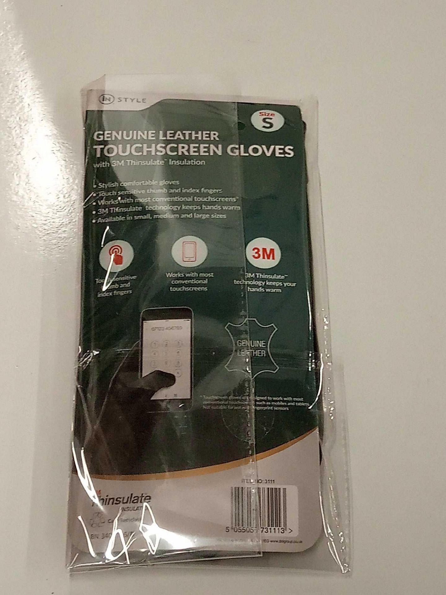 RRP £100 Lot To Contain 10 Brand New Thinsulate Insulation Genuine Leather Touch Screen Gloves ( - Image 2 of 3