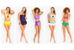 RRP £400 Lot Contain 20 Brand New Paired Ladies High-End Debenhams Designer Ladies Swimwear Swimsuit