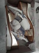 RRP £220 Lot To Contain 4 Boxed Moda In Pelle Ladies Fashion Designer Assorted Footwear (Styles In P