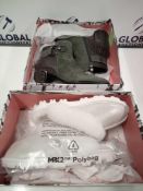 RRP £200 Lot To Contain 4 Boxed Pairs Of Moda In Pelle Designer Assorted Footwear In A Range Of Desi