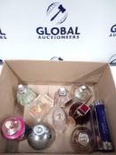 RRP £300 Box To Contain 10 Assorted Ex Display Designer Fragrance Testers In Various Volumes (