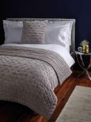 RRP £250 Bagged John Lewis Velvet Stitch Quilt 280X260Cm