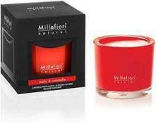 RRP £200 10 Boxed Millefiori Natural 180G Scented Candles In Assorted Scents