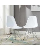 RRP £100 Boxed Jamarion Dining Chair In White