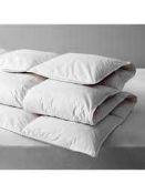 RRP £110 2 Boxed John Lewis Natural Duck Feather & Down Double Duvet Covers